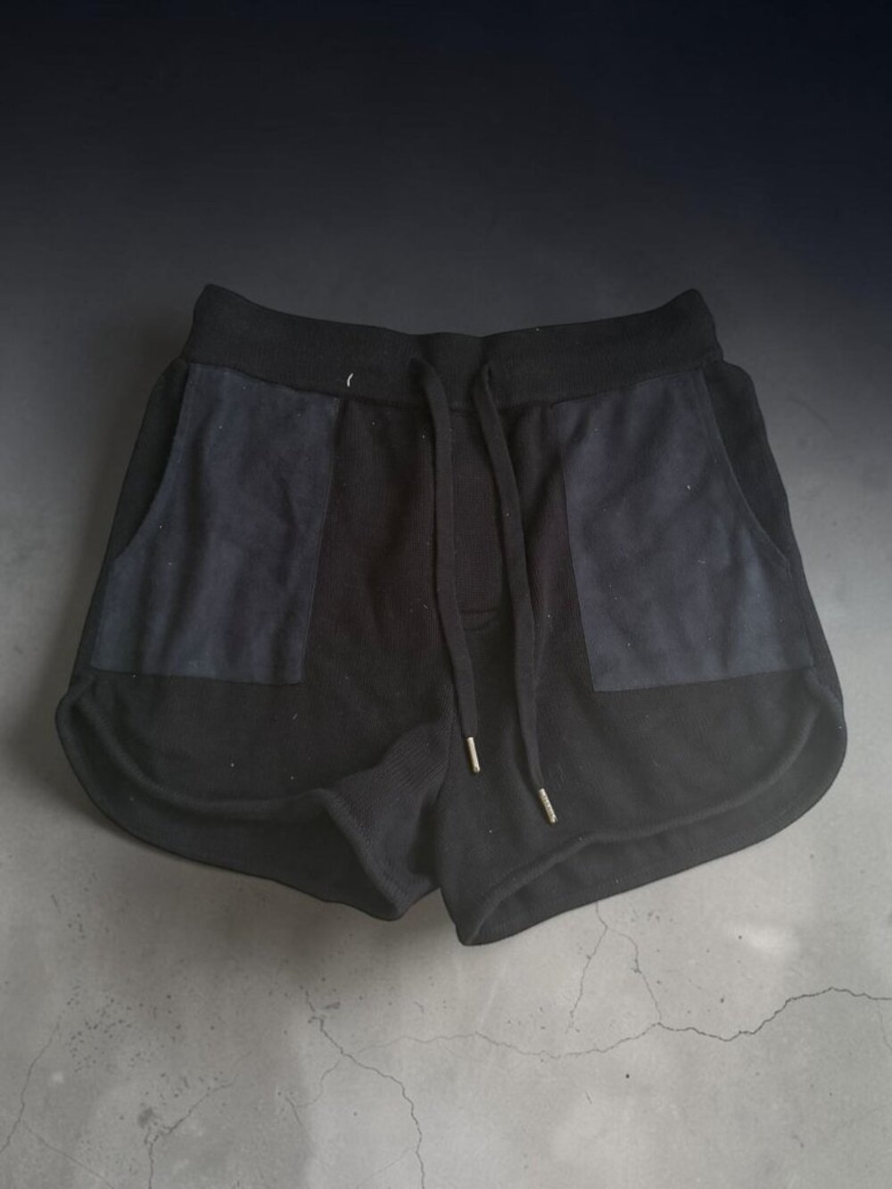SER.O.YA Black Knit Shorts Size Small Womens